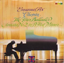 EMANUEL AX - Chopin: Four Ballades / Sonata No. 2 In B-flat Minor, Op. 35 CD  - £22.04 GBP