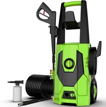 Agiiman Electric Pressure Washer - 4800Psi Max 3.2 Gpm Power Washer With, Green - £140.58 GBP