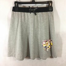D Signed Special Edition Tsum Tsum Skirt Size Large (14 / 16) Gray Grey ... - $15.00