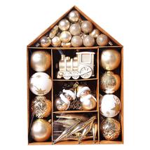 70pcs Christmas Ball Ornaments Shatterproof Hanging Balls For Xmas Trees - £34.33 GBP