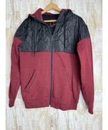 CSG Champs Sports Gear Men&#39;s Size L Hoodie Jacket Maroon - $494.07 MXN