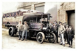 ptc0007 - Steam Bus - Crowther &amp; Son Union Mill , Milnsbridge - print 6x4 - £2.20 GBP