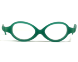 Miraflex Kids Eyeglasses Frames BABY ZERO Rubberized Green Round 23-15-105 - £36.64 GBP