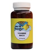 New Body Yohimbe Bark Maca 100 Vegicaps contains no fillers, Binders, ad... - $51.63 CAD
