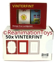 IKEA Vinterfint Christmas Name Gift Tag Labels Designer Eva Lundgreen - £15.44 GBP