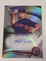 Tommy Mace Cleveland Guardians 2022 Bowman Platinum Certified Autograph Card - £3.80 GBP