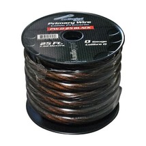 Audiopipe Power Cable 0-Gauge 25 Foot Spool - Black - $1,997.27 MXN