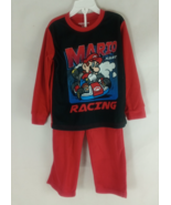 Super Mariokart Fleece Pajamas Sleepwear Set Boys Size 4-5 - $6.92