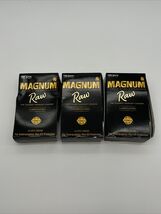 Trojan Magnum Raw Lubricated Condoms - 10 Ct Each - Lot Of 3 - $23.00