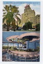 El Cortez Hotel &amp; Sky Room Postcard San Diego CA - $9.90