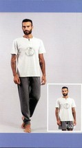 Pajamas Seraph short Sleeve Man 3 Pieces Cotton IRGE Art. TU23 - £14.90 GBP