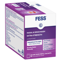Fess Nasal &amp; Sinus Wash Extra Strength 24 Sachets - £69.36 GBP