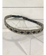 Harley Davidson Women&#39;s Belt Black Bar &amp; Shield Leather Belt 97646-01VW ... - €39,51 EUR