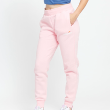 Ellesse Women&#39;s Jogger Cotton Hallouli Logo Fleece Pants Track Sports Barbie Pin - £24.41 GBP