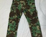 VINTAGE NETHERLANDS DUTCH WOODLAND CAMO TROUSERS PANTS 28X25 - $42.77