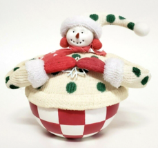 Snowman Trinket box Bauble  Winter Collection United Design - $15.00