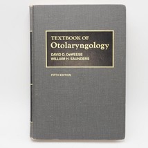 1977 David D. Deweese Otolaryngology School Manual-
show original title
... - $71.03