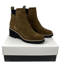 Dolce Vita Women&#39;s Huey H20 Brown Suede Bootie 9M NEW - $57.94