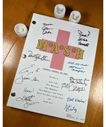 MASH Series Finale Script Signed- Autograph Reprints- 131 PAGES- M*A*S*H... - £19.91 GBP