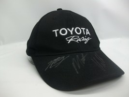 Toyota Racing Matt Kenseth Autograph Hat Black Hook Loop Baseball Cap - £23.56 GBP