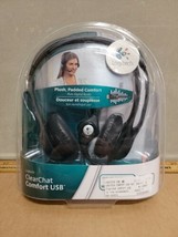 Logitech ClearChat USB Headset 981-000014 New Factory Sealed NIB NOS - £19.57 GBP