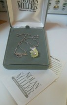 Nolan Miller Dolce Flower Pendant Necklace W/Box, Warranty &amp; COA Glamour Collect - £19.48 GBP