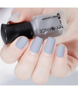Cement Ash/Light Grey Fashion Color Long Lasting Quick Dry Matte Nail La... - $10.96 CAD