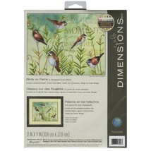 Dimensions &#39;Holding Hands&#39; Counted Cross Stitch Kit, 14 Count ivory Aida... - $14.99