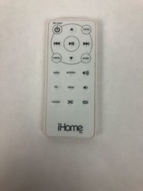 iHome IR9 White Original iPod Home System Remote Control Fast Free 1st Class Shp - £7.99 GBP