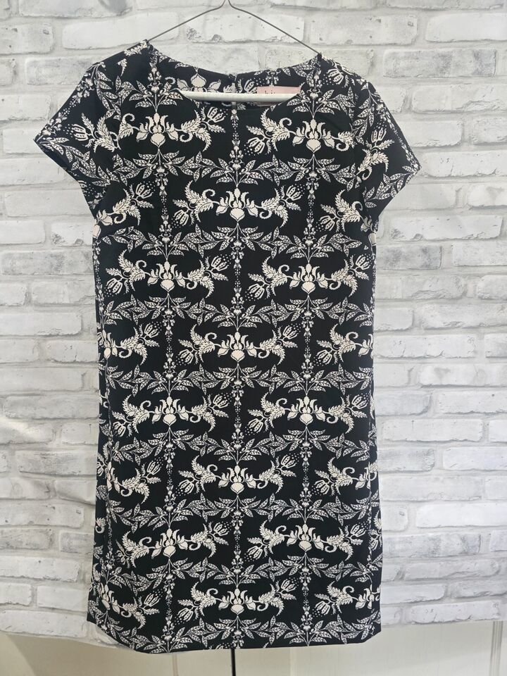 Philosophy Women Size Small Stealth Floral Dress Black White Floral Boho... - $24.99