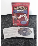 Ultimate Solitaire 1000 Unique Games (PC Games CD) New/Sealed As Shown - $235.20 MXN