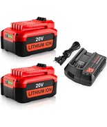 2Pack 20V 6.0Ah Lithium Battery Replacement For Craftsman Cmcb202 Cmcb204 - $85.99