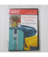 Sewing With Nancy Free Motion Quilting For Beginners DVD Nancys Notions ... - $22.74