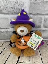 Prestige Baby Toy Corp My First Halloween small plush rattle witch teddy bear - £16.43 GBP