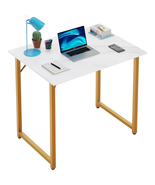 32 Inch Computer Desk,Office Desk with Metal Frame,Adults Can Easily Use... - €45,60 EUR