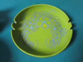 Vintage Mid-Century Sascha Brastoff Ceramic Green Ash Tray CA Art [POTT1]  - $2,013.27 MXN
