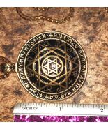 KING SOLOMON PENDANT – Powerful Djinn Command &amp; Domination Talisman, Occ... - $200.00