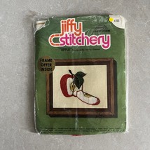 Vintage Jiffy Stitchery Apple Kit #355 - $289.01 MXN