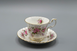 Royal Albert Lavender Rose Teacup and Saucer Bone China England Montrose... - £15.45 GBP