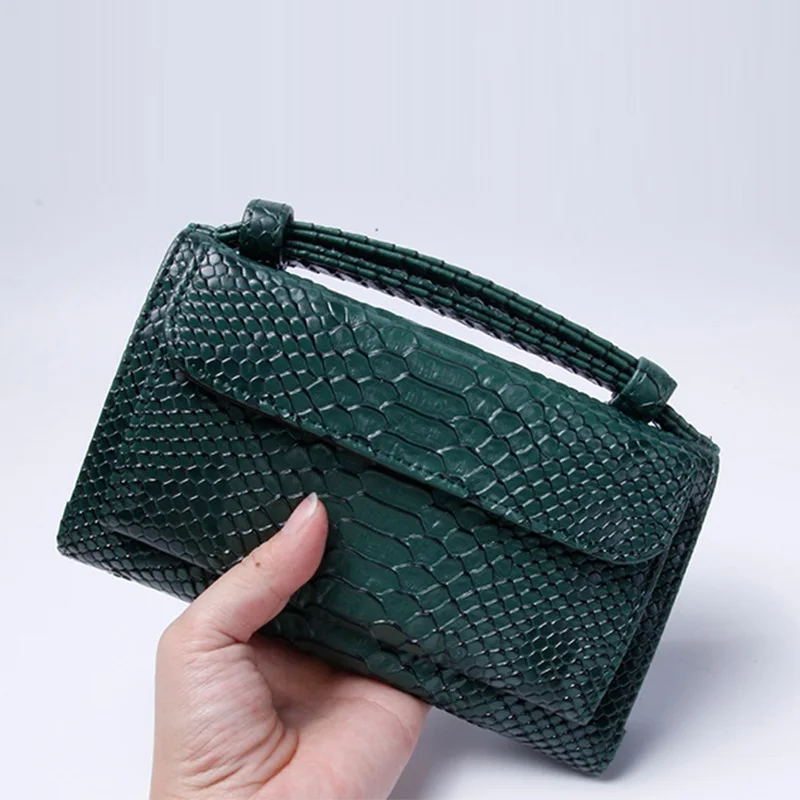 Fashion Green Small Shoulder Bags New European Women Evening Bags Purse ... - £15.59 GBP