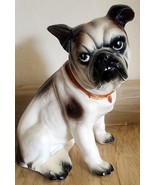 Antique Bulldog Sitting Figurine Germany Adorable See Pictures - $76.49