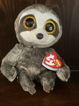 TY Beanie Boos 6&quot; DANGLER the Sloth Plush Stuffed Animal Toy MWMTs Ty Heart Tags - £6.50 GBP
