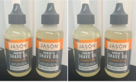 4x JASON Men&#39;s Smoothing Slick Barber Shave Oil Lube Softens Coarse Hair... - £15.81 GBP