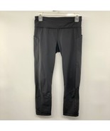 Lululemon Leggings Womens 6 Used Cropped Black - £22.64 GBP