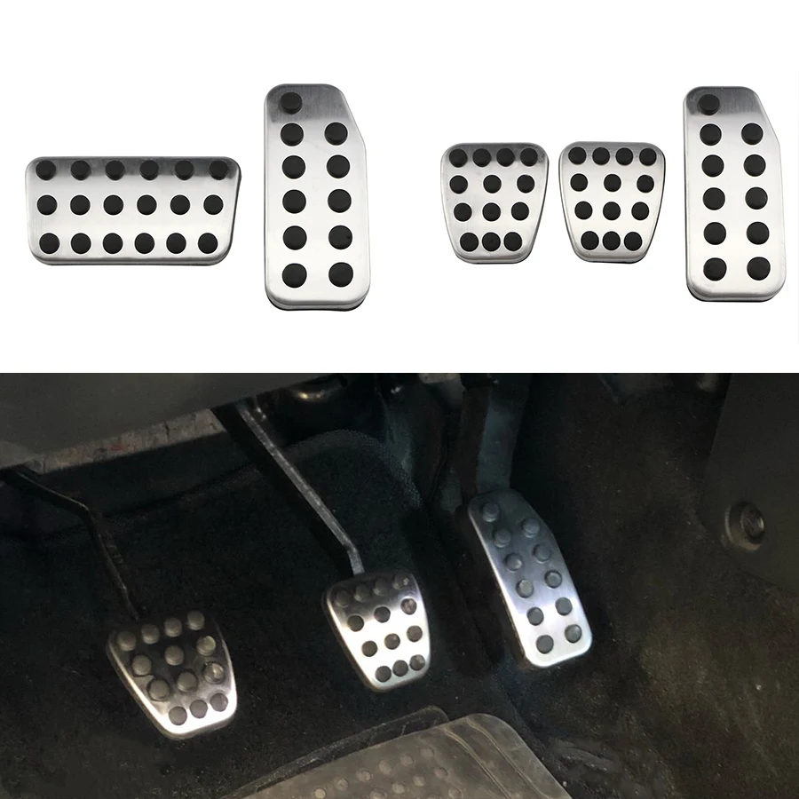 Auto Non-slip Fit Foot Pedal Pad Cover Gas Brake Pedals Fit for Honda FI... - $7.93
