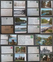 Adirondack Ithaca 15 New York Start Postcards UDB Early 1900&#39;s Postmarks - £11.67 GBP