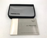 2005 Nissan Maxima Owners Manual Handbook with Case OEM J03B31004 - $17.32
