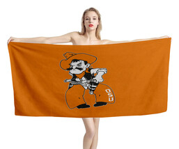 Oklahoma State Cowboys NCAAF Beach Bath Towel Swimming Pool Holiday Gift - £18.03 GBP+