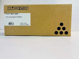 Genuine Ricoh Aficio SP 5200DN,5200S Black Toner 406683,M851-03 - $98.00