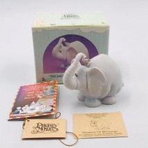 1987 Precious Moments Showers of Blessings Elephant Mouse Birthday Series 105945 - £11.15 GBP